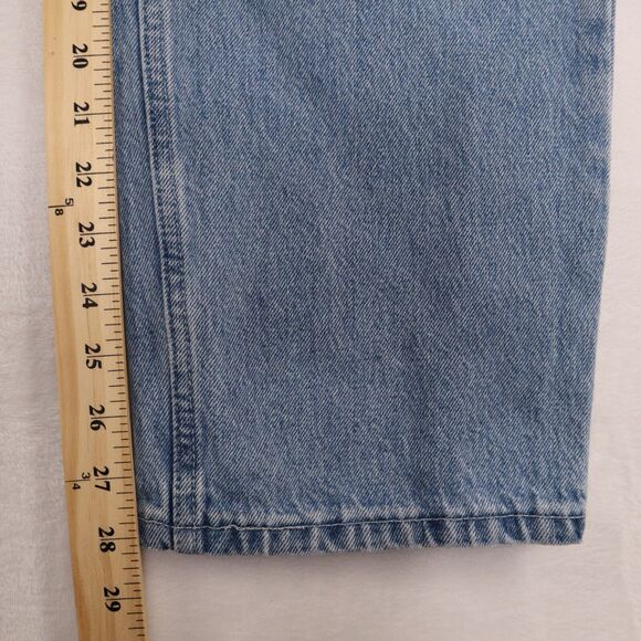 Vintage Levis SilverTab Jeans Men's 31x28 Blue Loose Fit Baggy Denim 90's Y2K - Picture 11 of 12